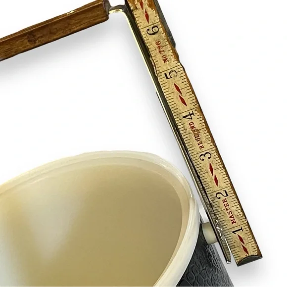 VTG MCM Faux Alligator Skin Kromex Ice Bucket - Picture 10 of 11